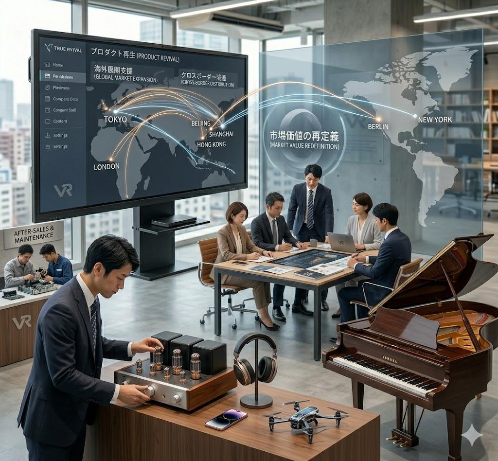 プロダクト再生（ポジショニング × 海外展開 × 流通）